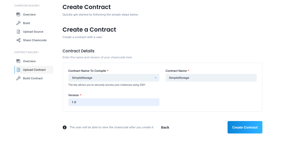 besu contracts details