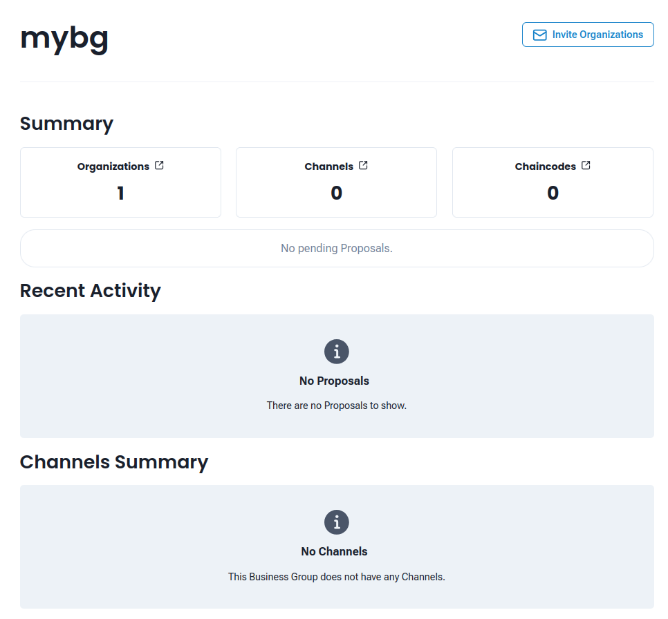 bg dashboard