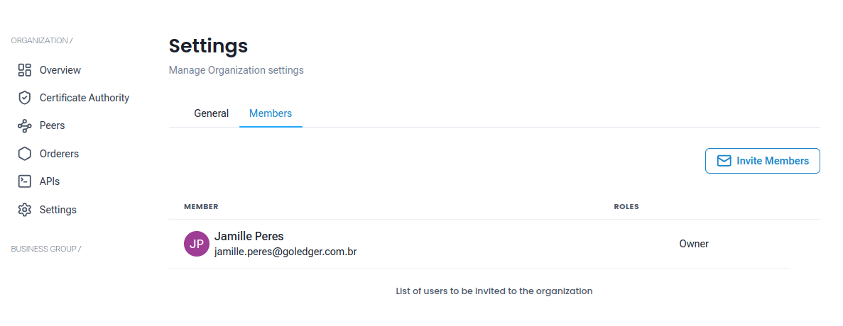 member dashboard
